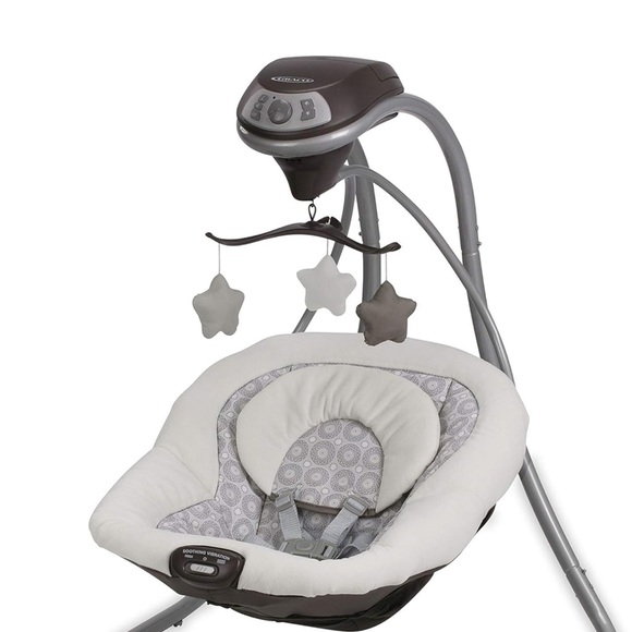 Graco Gray Baby Swing - Picture 1 of 4
